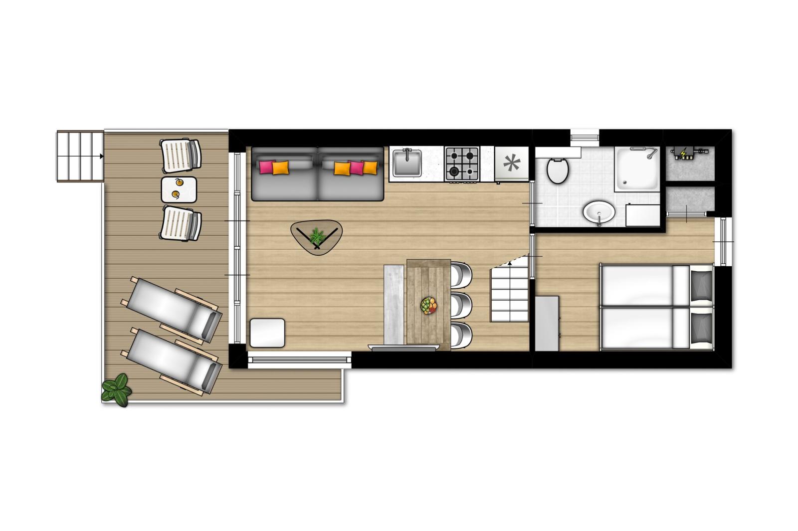 Strandhuisje aan Zee - Julianadorp