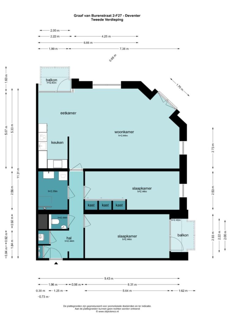 Graaf van Burenstraat 2F27