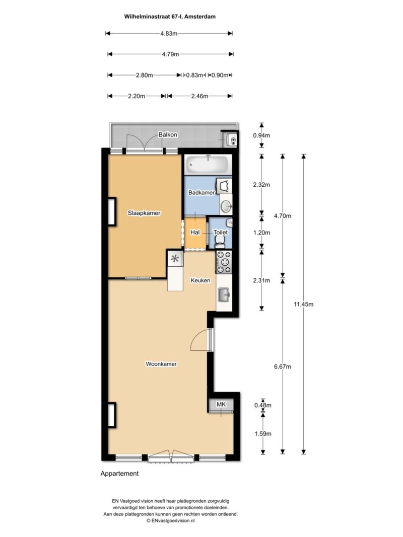 Wilhelminastraat 67-1
