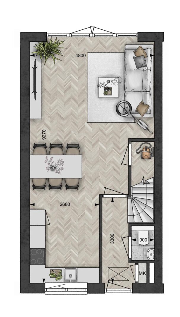 Type Bos | hoekwoning bnr. 10