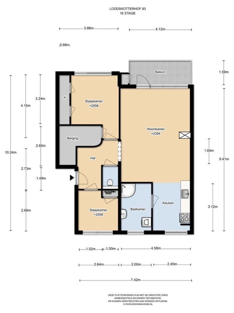 Loodskotterhof 83